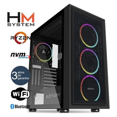 ONSEO Ryzen Kamp C1 Gaming - Torre RGB - AMD Ryzen 5